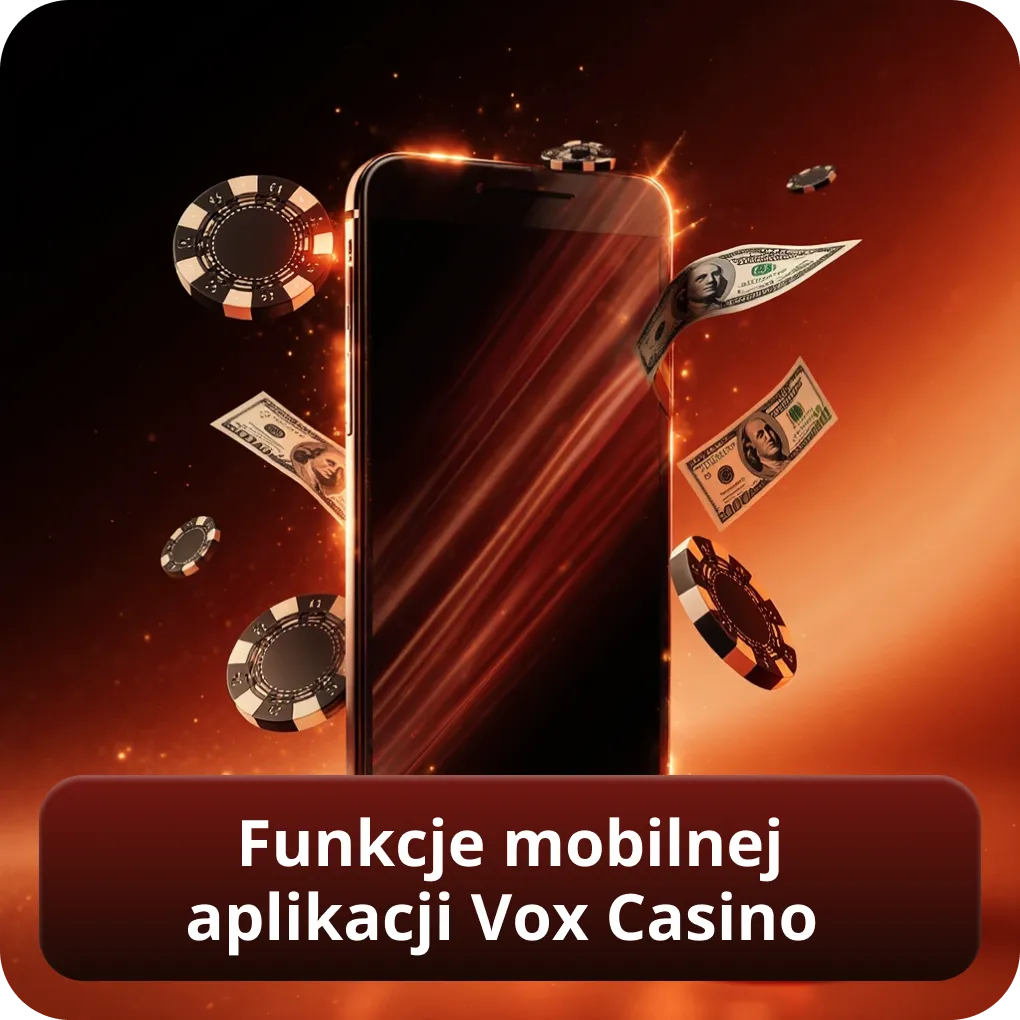 Funkcje mobilnej aplikacji Vox Casino